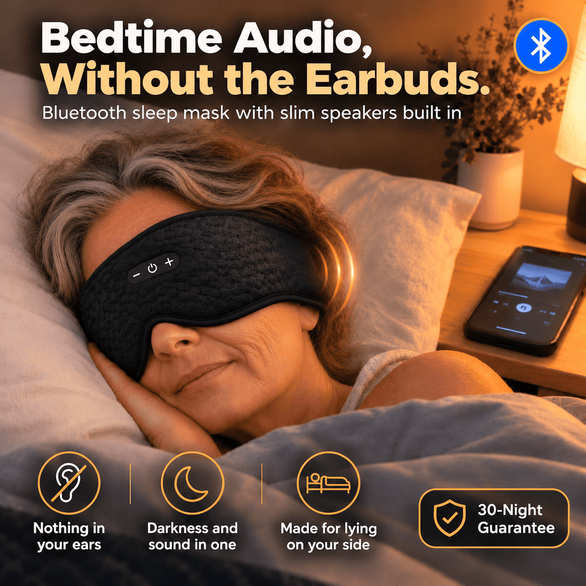 SideSound™ Sleep Mask