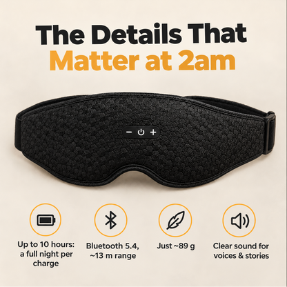 SideSound™ Sleep Mask