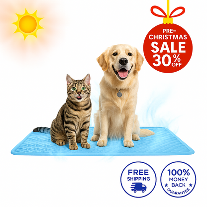 Doumates™ Ice-Silk Cooling Mat for Dogs & Cats