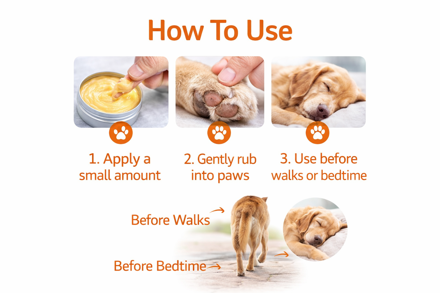 Heat-Stressed Paw Balm