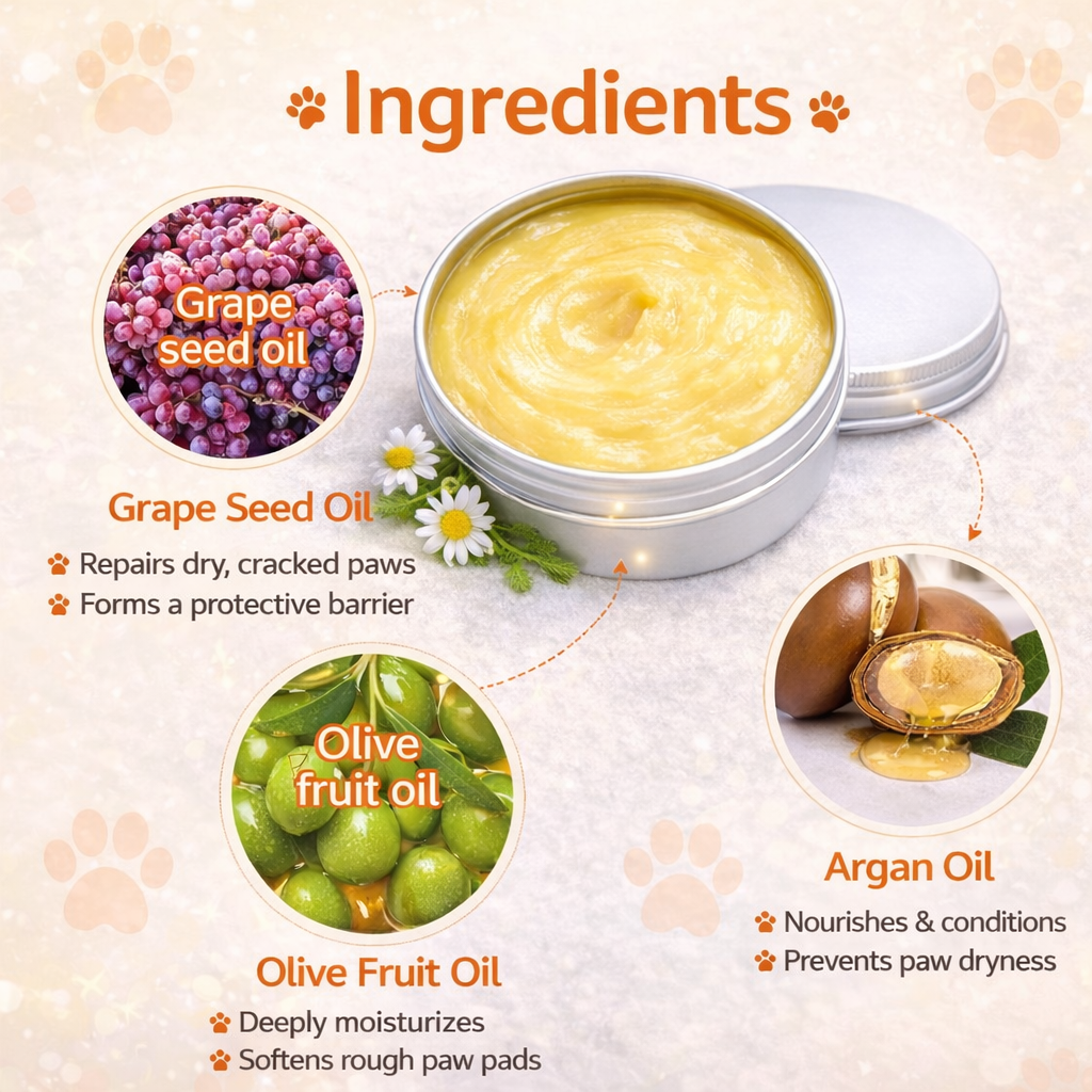 Heat-Stressed Paw Balm