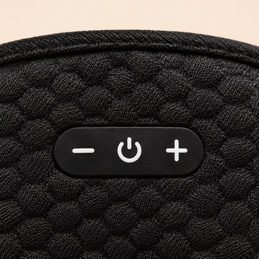 Three buttons: volume down, power and volume up