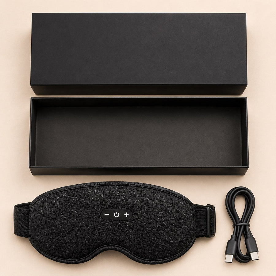 What’s in the box: the mask and its USB C charging cable