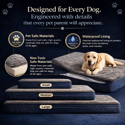 RestRight Orthopedic Dog Bed